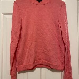 J. Crew Women's Pink Crew Neck Sweater